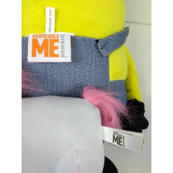 Despicable Me Minion 17" Cuddle Pillow Dave 2 Eyes + 9" Unicorn Plush Gift Set - Picture 9 of 12